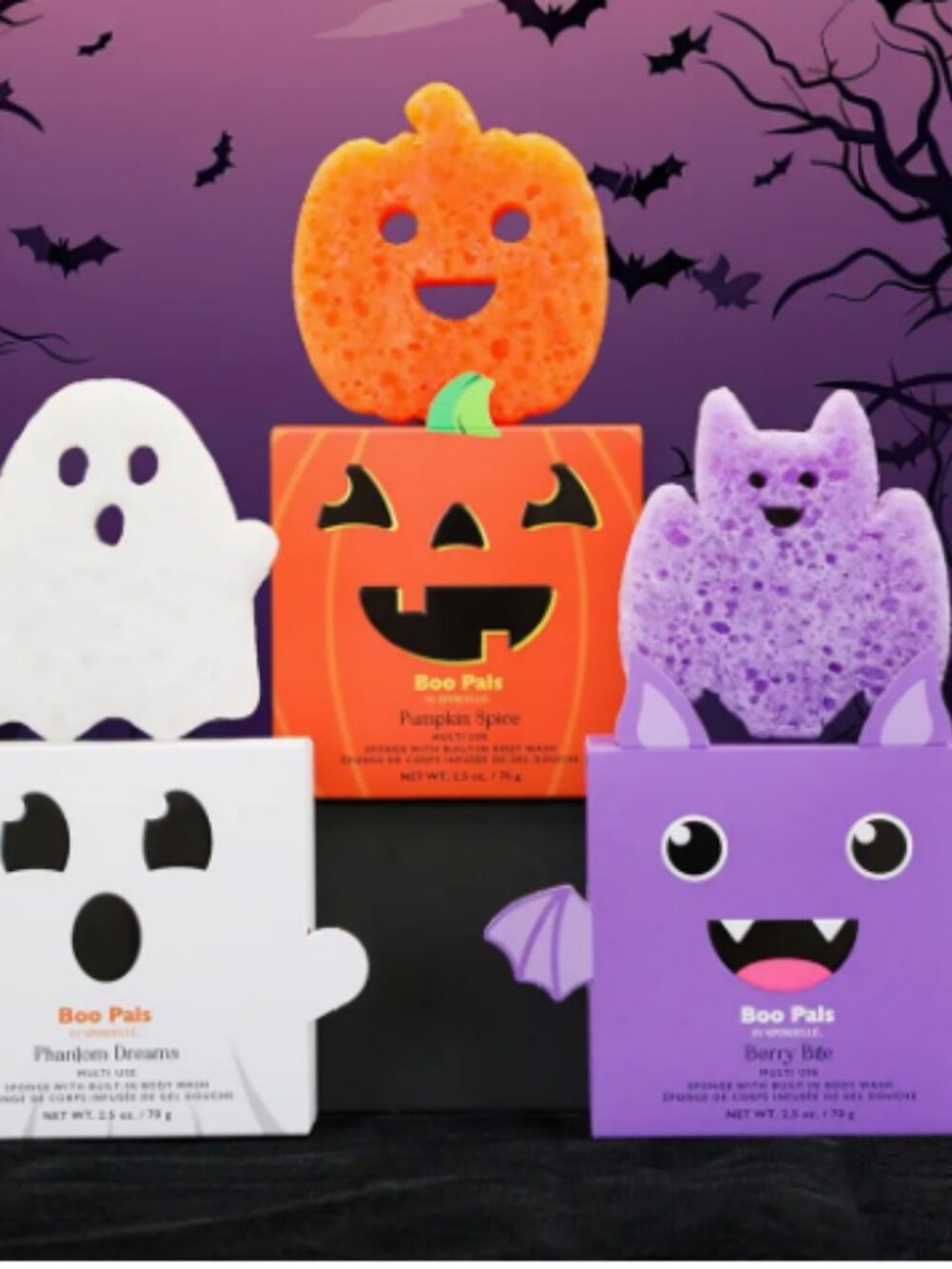 Spongelle Halloween Boo Pals